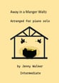 Away in a Manger (UK version) piano sheet music cover